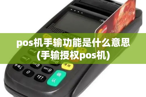 pos机手输功能是什么意思(手输授权pos机)