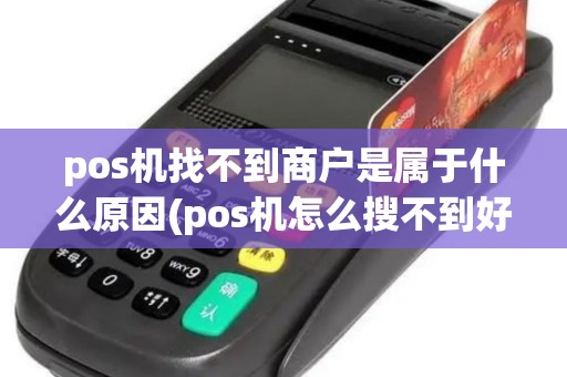 pos机找不到商户是属于什么原因(pos机怎么搜不到好友名称)