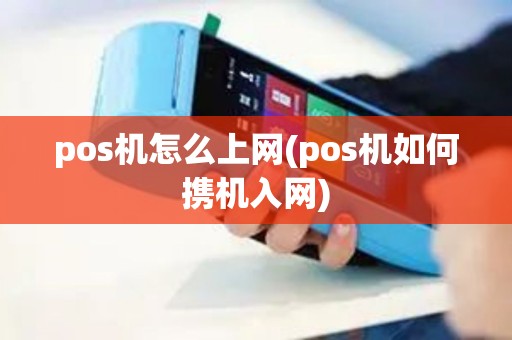 pos机怎么上网(pos机如何携机入网)
