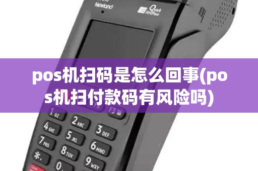pos机扫码是怎么回事(pos机扫付款码有风险吗)