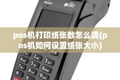 pos机打印纸张数怎么调(pos机如何设置纸张大小)