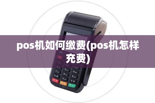 pos机如何缴费(pos机怎样充费)