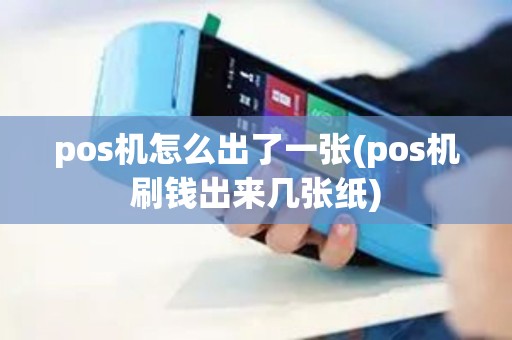 pos机怎么出了一张(pos机刷钱出来几张纸)
