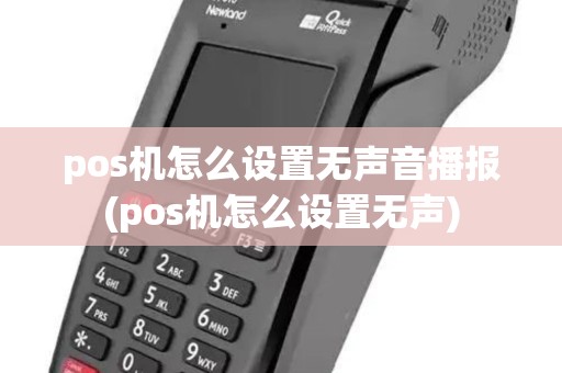 pos机怎么设置无声音播报(pos机怎么设置无声)