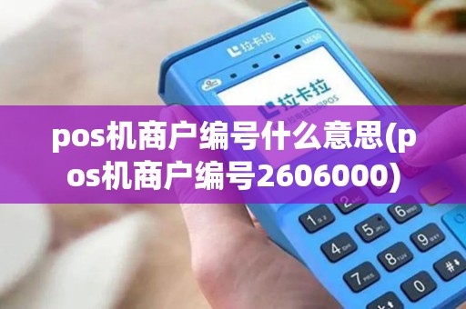 pos机商户编号什么意思(pos机商户编号2606000)
