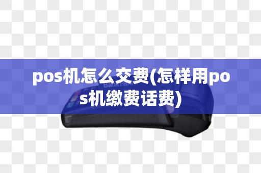 pos机怎么交费(怎样用pos机缴费话费)