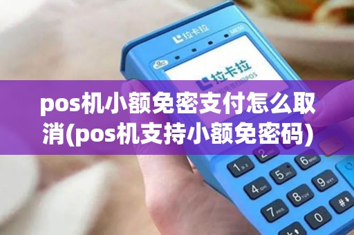 pos机小额免密支付怎么取消(pos机支持小额免密码)