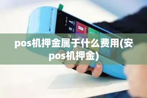 pos机押金属于什么费用(安pos机押金)