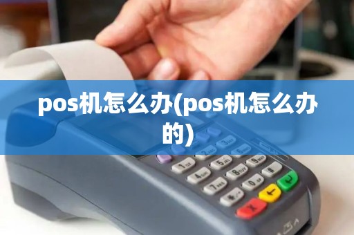 pos机怎么办(pos机怎么办的)