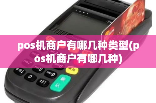 pos机商户有哪几种类型(pos机商户有哪几种)