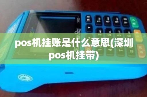 pos机挂账是什么意思(深圳pos机挂带)