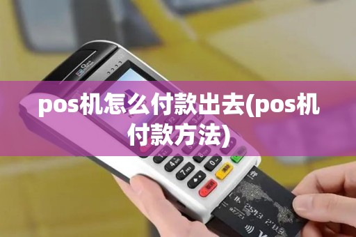 pos机怎么付款出去(pos机付款方法)