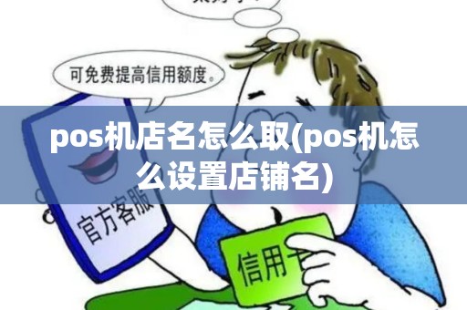 pos机店名怎么取(pos机怎么设置店铺名)