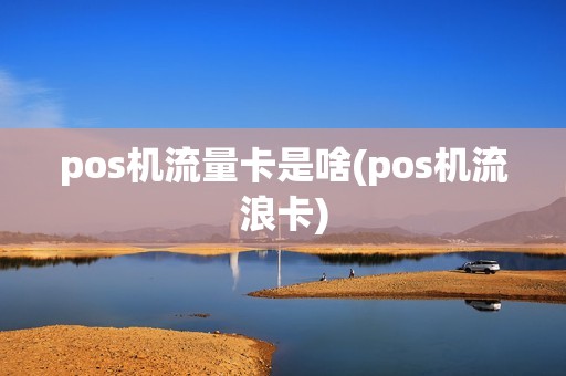 pos机流量卡是啥(pos机流浪卡)