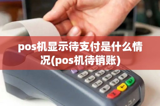pos机显示待支付是什么情况(pos机待销账)