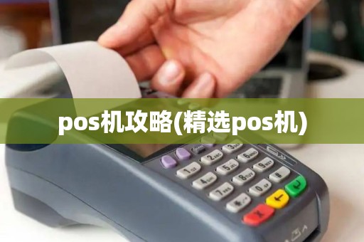 pos机攻略(精选pos机)