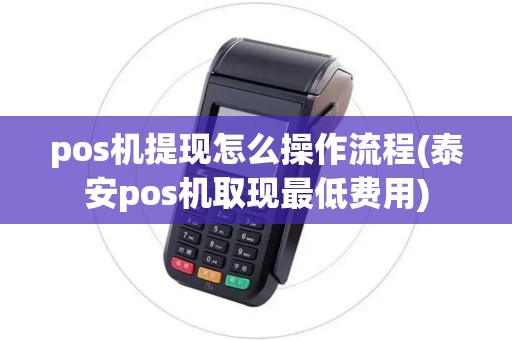 pos机提现怎么操作流程(泰安pos机取现最低费用)