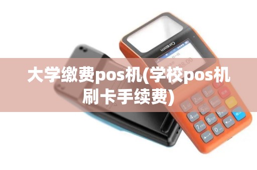 大学缴费pos机(学校pos机刷卡手续费)