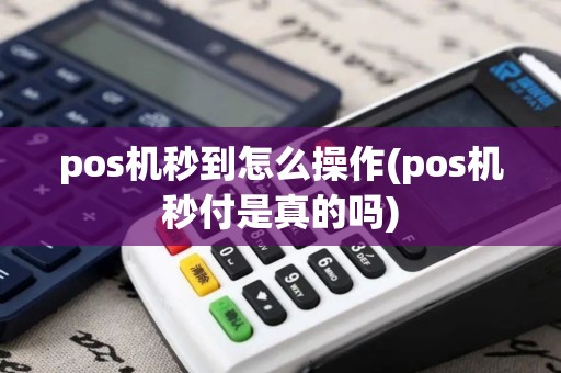 pos机秒到怎么操作(pos机秒付是真的吗)