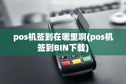 pos机签到在哪里啊(pos机签到BIN下载)