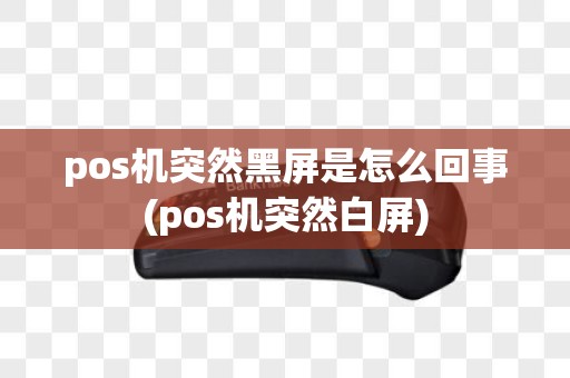 pos机突然黑屏是怎么回事(pos机突然白屏)