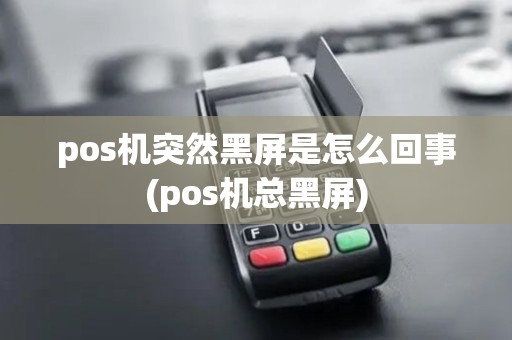 pos机突然黑屏是怎么回事(pos机总黑屏)