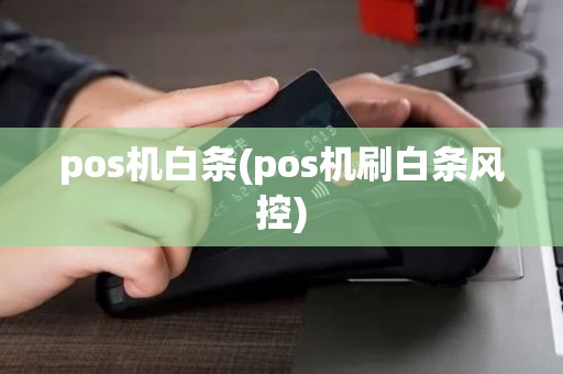 pos机白条(pos机刷白条风控)