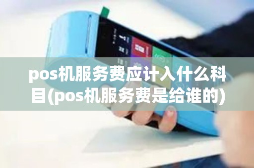 pos机服务费应计入什么科目(pos机服务费是给谁的)