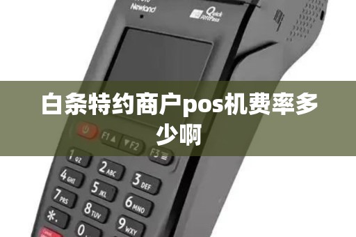 白条特约商户pos机费率多少啊