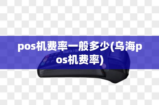 pos机费率一般多少(乌海pos机费率)
