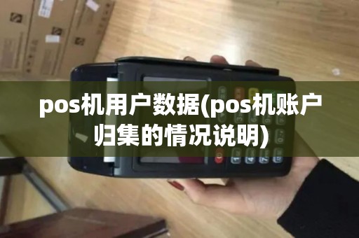 pos机用户数据(pos机账户归集的情况说明)