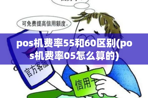 pos机费率55和60区别(pos机费率05怎么算的)