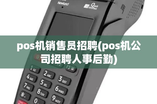 pos机销售员招聘(pos机公司招聘人事后勤)