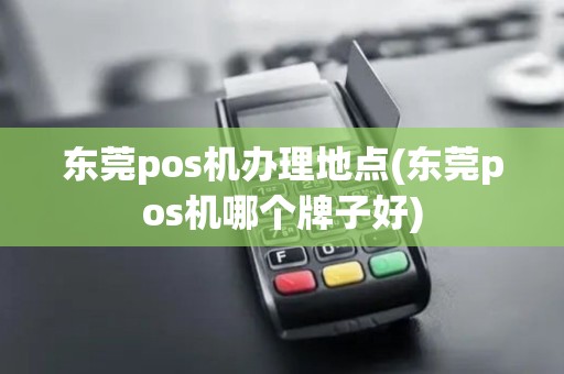 东莞pos机办理地点(东莞pos机哪个牌子好)
