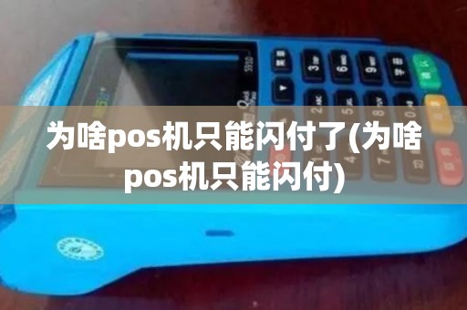 为啥pos机只能闪付了(为啥pos机只能闪付)
