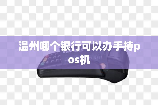 温州哪个银行可以办手持pos机