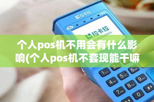 个人pos机不用会有什么影响(个人pos机不套现能干嘛) 个人pos机不用会有什么影响(个人pos机不套现能干嘛)