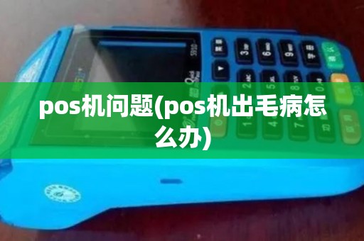pos机问题(pos机出毛病怎么办)
