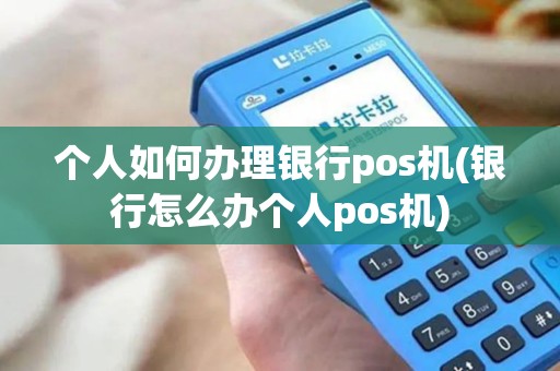 个人如何办理银行pos机(银行怎么办个人pos机)