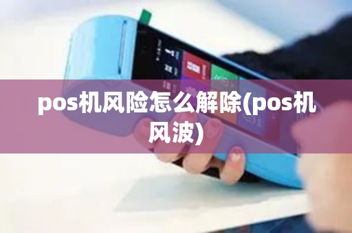 pos机风险怎么解除(pos机风波)