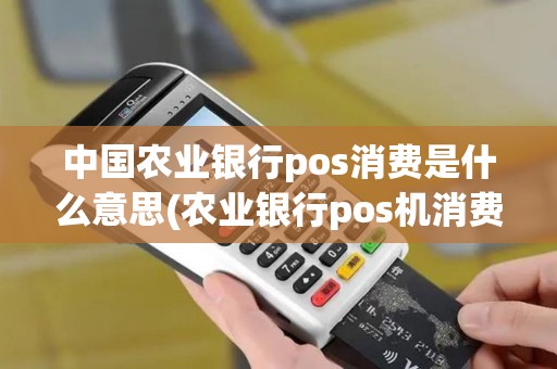 中国农业银行pos消费是什么意思(农业银行pos机消费信息)