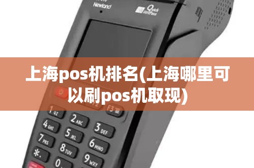 上海pos机排名(上海哪里可以刷pos机取现)