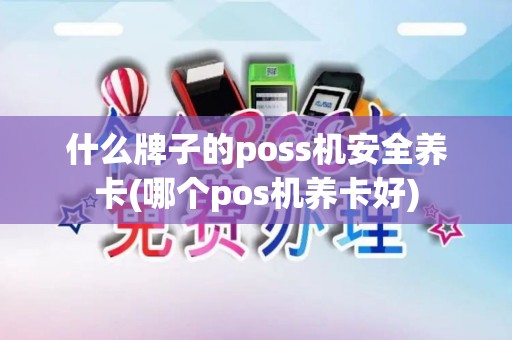 什么牌子的poss机安全养卡(哪个pos机养卡好)