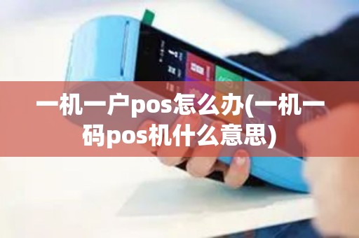 一机一户pos怎么办(一机一码pos机什么意思)