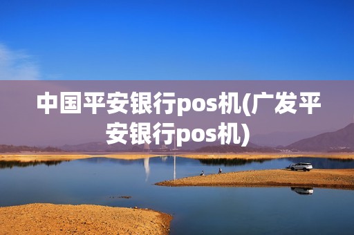 中国平安银行pos机(广发平安银行pos机)