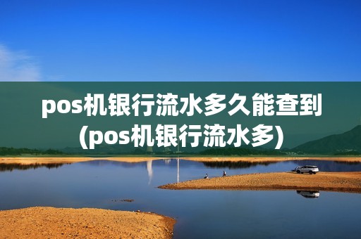 pos机银行流水多久能查到(pos机银行流水多)