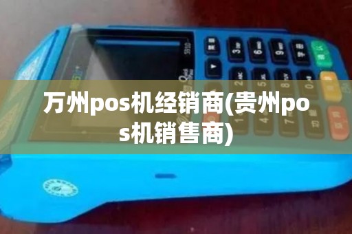 万州pos机经销商(贵州pos机销售商)