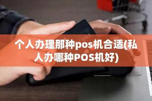 个人办理那种pos机合适(私人办哪种POS机好)
