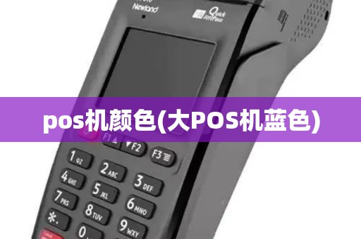 pos机颜色(大POS机蓝色)
