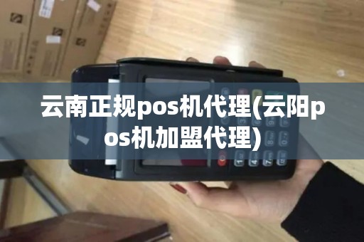 云南正规pos机代理(云阳pos机加盟代理)